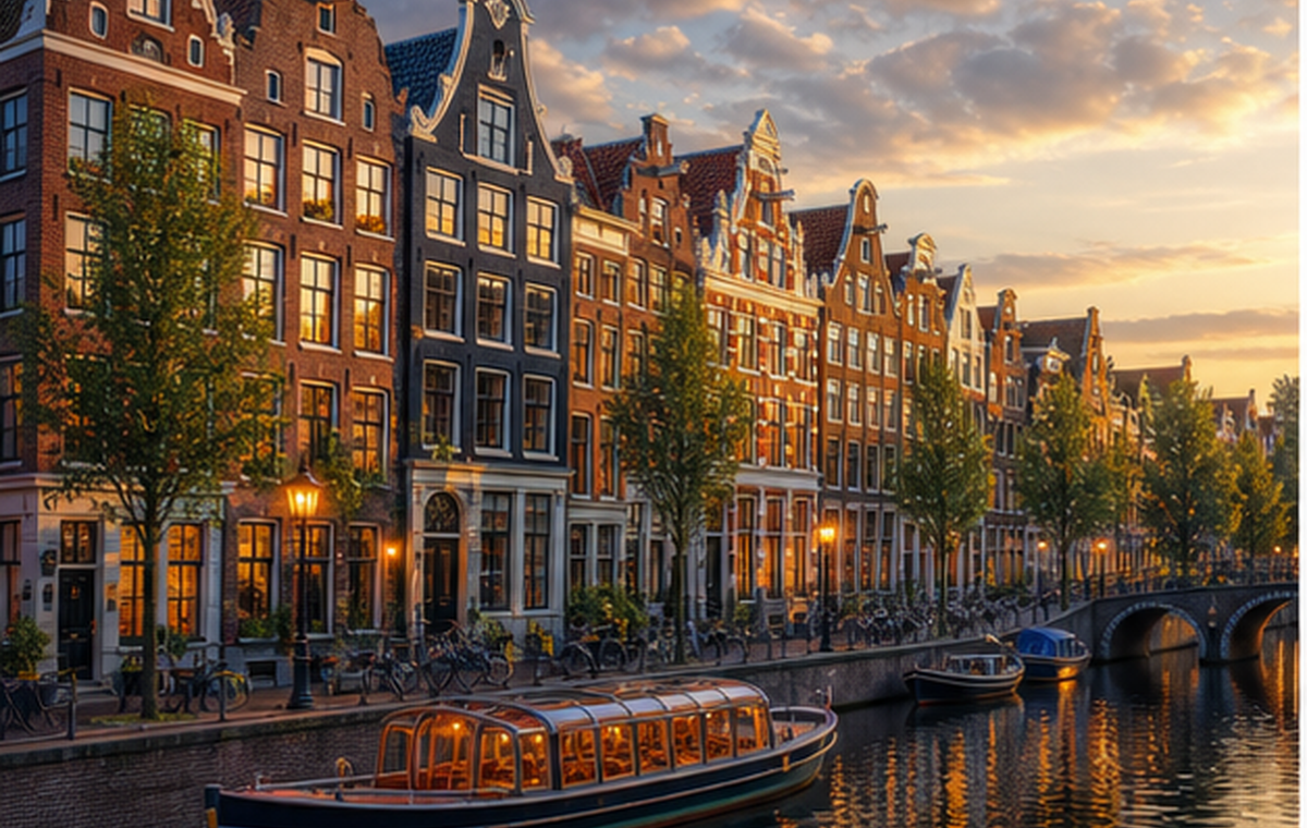 Netherlands travel scene